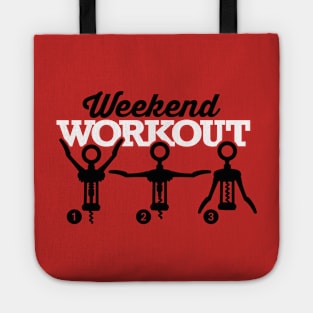 Weekend work corkscrew Tote