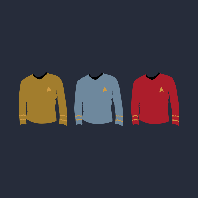 Star Trek Shirt Colours Star Trek TShirt TeePublic