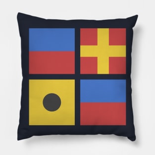 Erie Flag Shirt Pillow