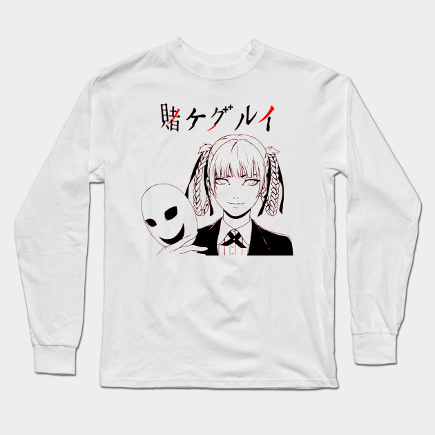 Wallpaper Kakegurui Kirari Momobami Kakegurui Long Sleeve T Shirt HD