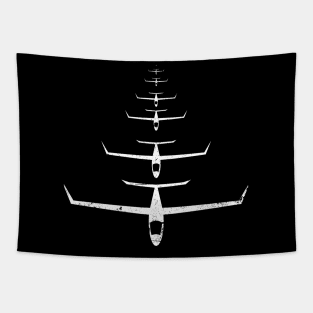 Glider Pilot Tapestry