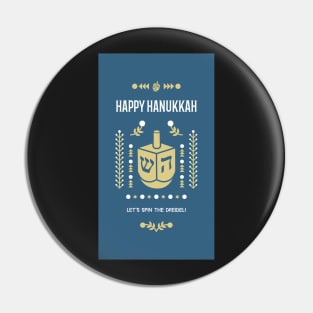 Happy Hanukkah Prints, Stickers & Magnets 1 Pin