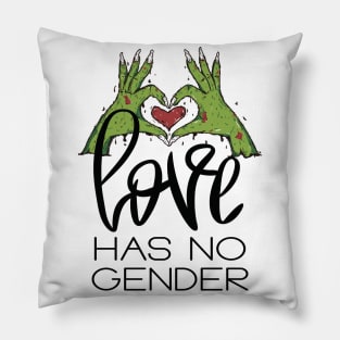 Love Has No Gender Monster Pillow