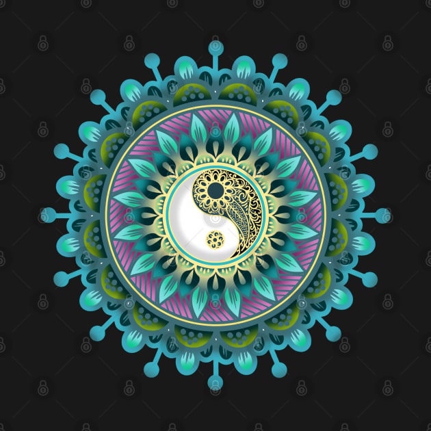 Mandala Circle Geometric by kuswafidan