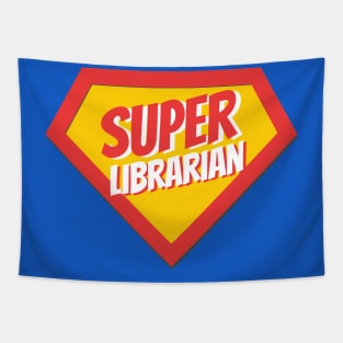 Librarian Gifts | Super Librarian Tapestry