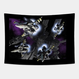 Asplenia Studios: Skull Squadron over SDF-1 Tapestry