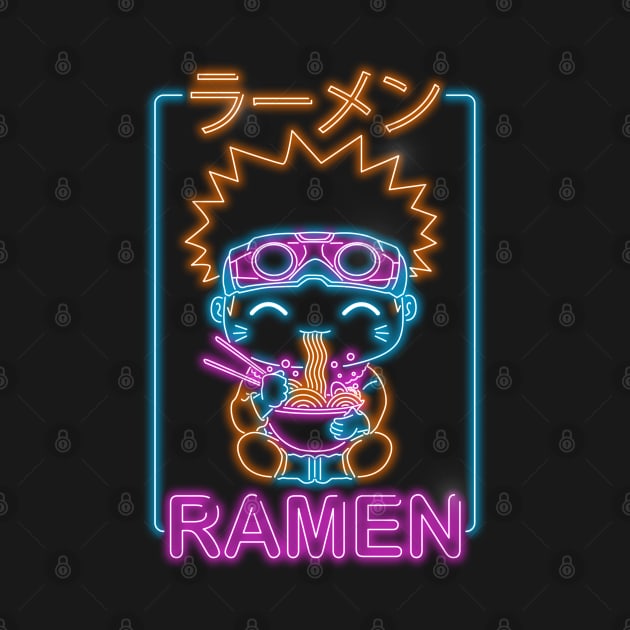 Neon Retro Ninja by Donnie