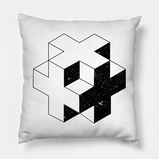 Cube universe Pillow