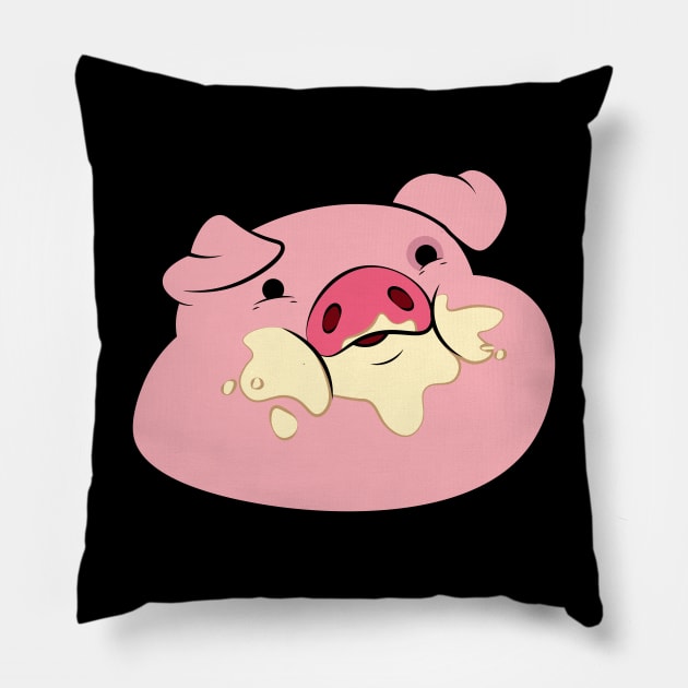 Waddles Pillow by Sobchishin