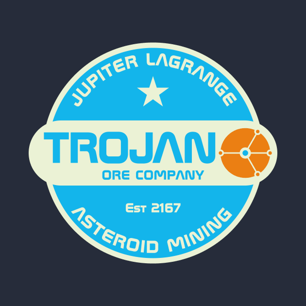 Trojan Asteroid Mining Company by RedApe