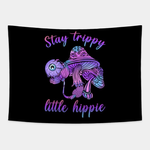 Little Hippy Tapestry by vamarik