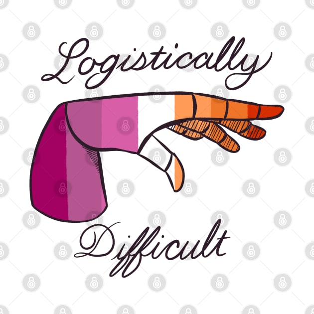 Logistically Difficult - Lesbian by CosmicFlyer