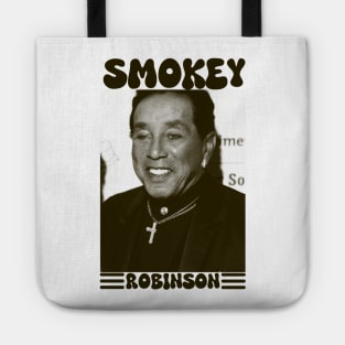 Smokey Robinson The King Of Motown Tote