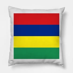 Mauritius flag Pillow