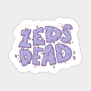 Zeds Dead Merch Zeds Dead Logo Magnet