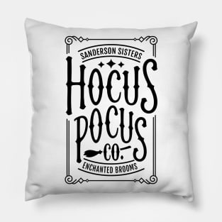 Hocus Pocus Enchanted Brooms Pillow