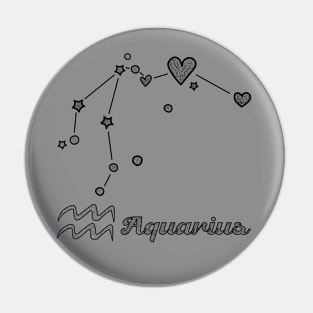 Aquarius zodiac sign Pin