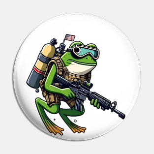 Tactical Frog Pin