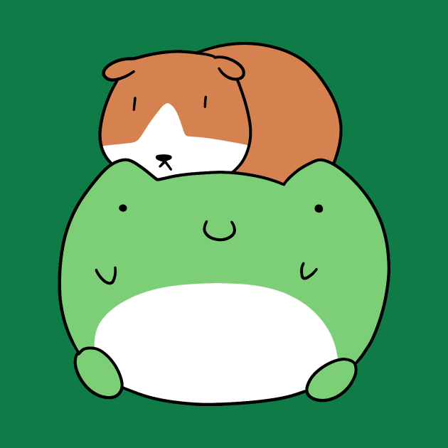 Guinea Pig and Frog by saradaboru