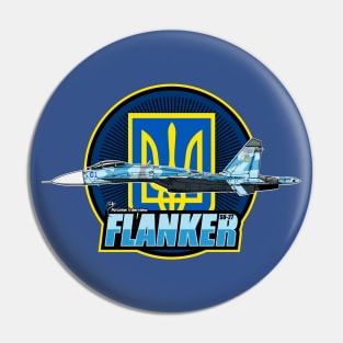 Ukrainian SU-27 Flanker Pin