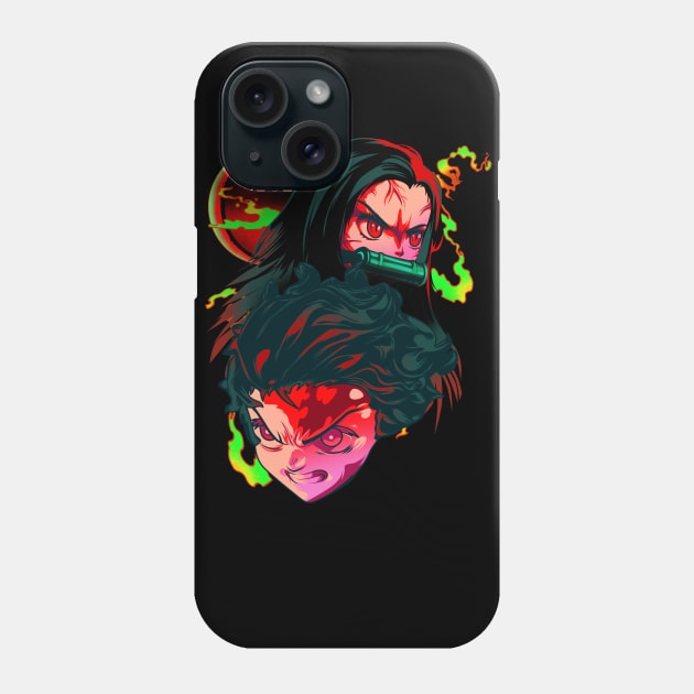 Demon Slayer Phone Case by Heymoonly