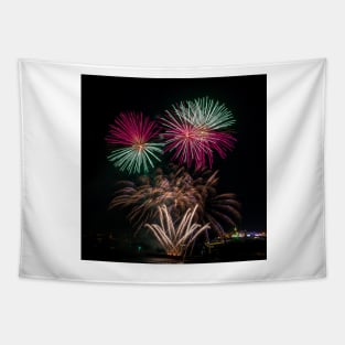 Plymouth Fireworks Tapestry