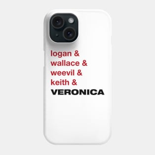 Logan & Wallace & Weevil & Keith & Veronica Phone Case