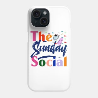 sunday social Phone Case