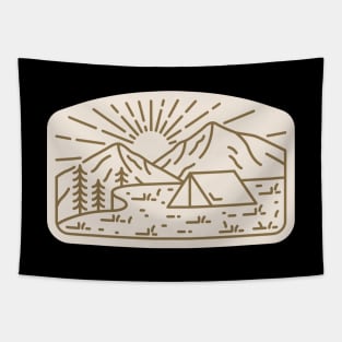 Sunrise Camp Tapestry