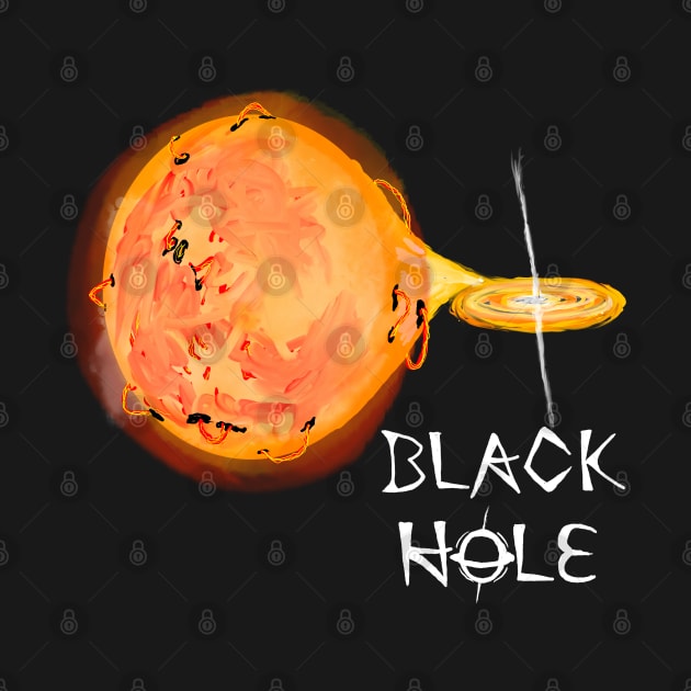 BLACK HOLE by Halloran Illustrations by Halloran Illustrations