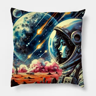 MARS AND THE STARS 2 Pillow