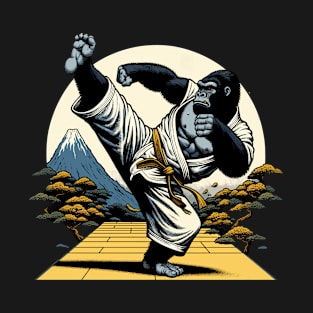 Dumb Gorilla Become Master! T-Shirt