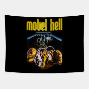 Motel Hell )( Cult Classic Horror Fan Art Tapestry