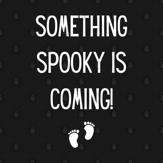 Something Spooky is Coming! Halloween, Maternity Pregnancy Announcement, Baby by Project Charlie