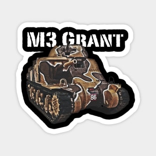 M3 Grant Tank Magnet