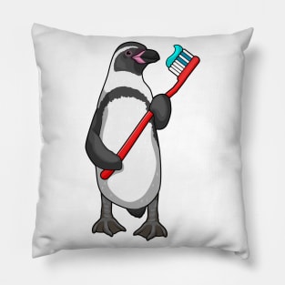 Penguin Tooth brush Pillow