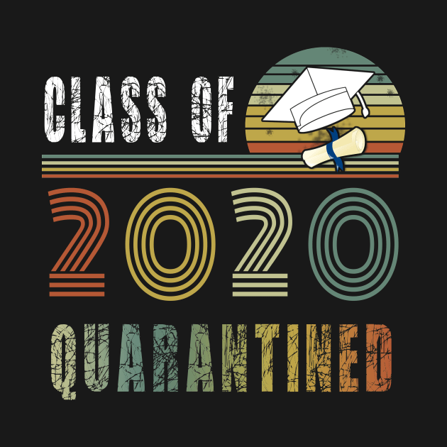 Class Of 2020 Quarantined shirt| vintage Class In Quarantine by BuzzTeeStore