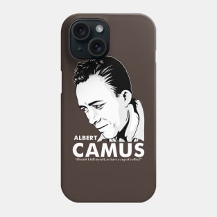 Albert Camus // Quotes Fan Art Phone Case