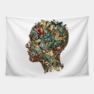 Butterfly Brain Blast Tapestry