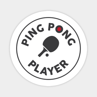 Ping Pong Player Magnet