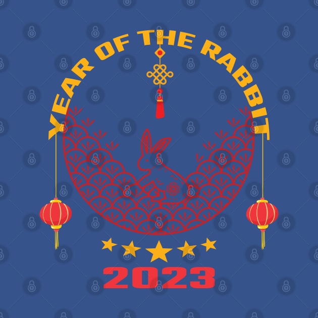 2023 Year of the Rabbit by TeeText