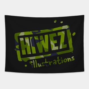 HIWEZ logo Swedish M90 Tapestry