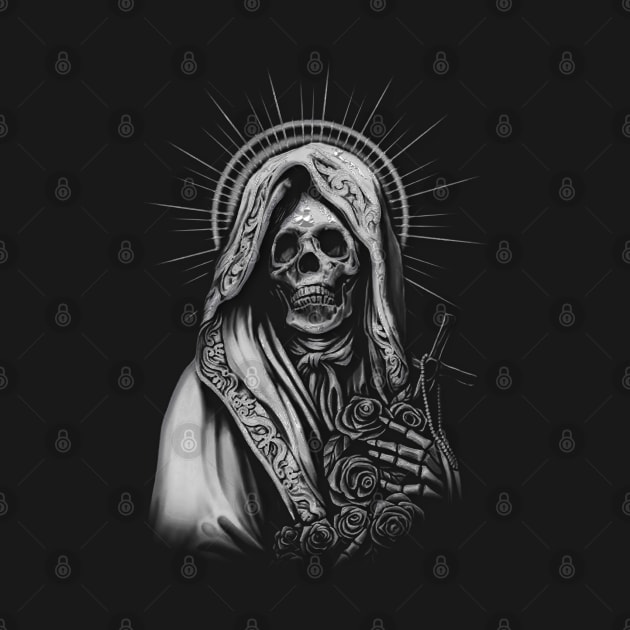 Santa Muerte by Blind Man Studio