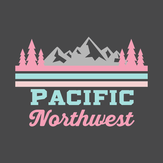 Pacific Northwest - pink tones by jpforrest