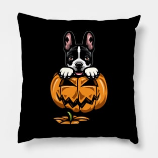 French Bulldog Pumpkin Pumpkin Pillow