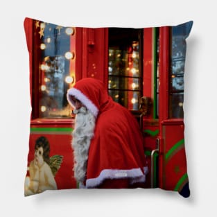 St. Nicholaus / Swiss Artwork Photography Pillow