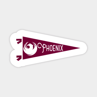 Phoenix Flag Pennant Magnet