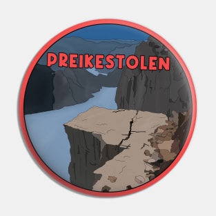 Preikestolen Norway Scandinavian Pin