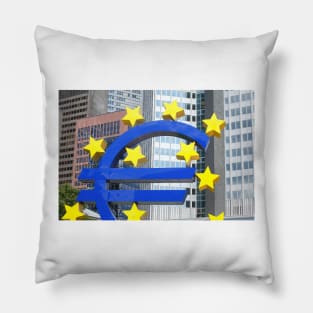 Euro monument, Frankfurt Pillow