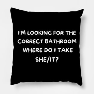 Im looking for the correct bathroom Pillow